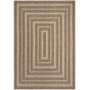 Nourison Home Tulum TLM04 Brown 6 ft. X 9 ft. Area Rug