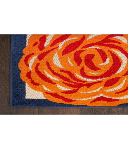 Nourison Aloha Multicolor ALH32 2 ft. 8 in. X 4 ft. Rectangle Rug