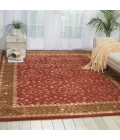 Nourison Home Symphony Red SYM06 7ft.6in. x 9ft.6in. Rect. Rug
