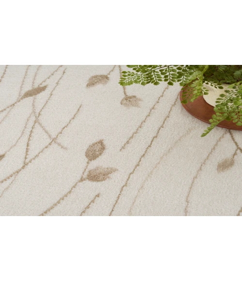 Nourison Grafix Ivory Beige GRF15 7 ft. 10 in. X 9 ft. 10 in. Rectangle Rug
