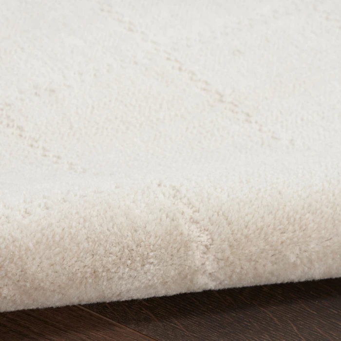 Nourison Serenity Home Ivory Cream SRH05 2 ft. 2 in. X 3 ft. 9 in. Rect. Rug