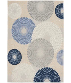 Nourison Home Aloha ALH29 Blue Grey 9 ft. X 12 ft. Area Rug