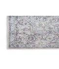 Nicole Curtis Machine Washable Series 1 Ivory Grey SR101 2 ft. 2 in. X 10 ft. Rectangle Rug