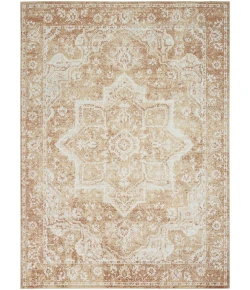 Nourison Home Astra Machine Washable ASW12 Rust 4 ft. X 6 ft. Area Rug