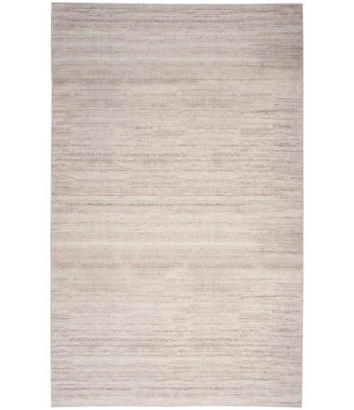 Nourison Washable Essentials Ivory Mocha WAE01 7 ft. 10 in. X 9 ft. 10 in. Rectangle Rug