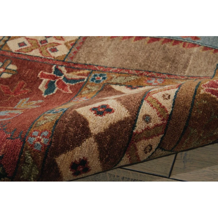 Nourison Home Legend Red LD05 7ft.9in. x 9ft.9in. Rect. Rug