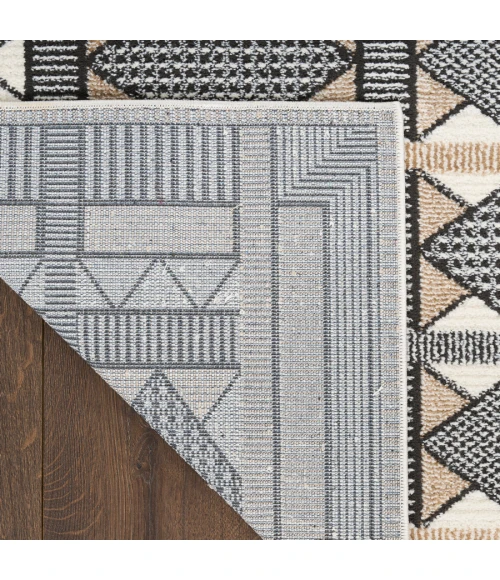 Nourison Home Nordic Ivory Multicolor NRC06 2 ft. X 6 ft. Rectangle Rug