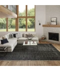 Nourison Nordic Black Taupe NRC03 10ft. x 14ft. Rect. Rug