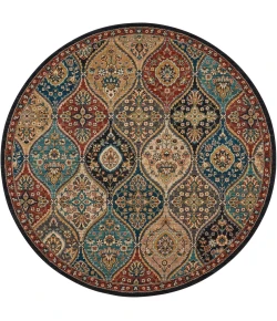 Nourison Home Nourison 2020 NR203 Multicolor 7 ft. 5 in. Round Area Rug