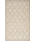Nourison Easy Care Cream NES01 6 ft. X 9 ft. Rectangle Rug