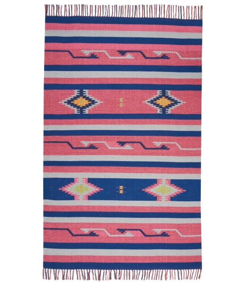 Nourison Baja Area Rug BAJ01-Pink/Blue