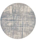 Calvin Klein Rush Area Rug CK950 Ivory Blue