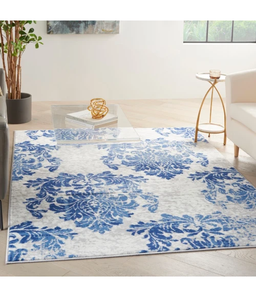 Nourison Whimsicle Area Rug WHS11-Ivory Navy