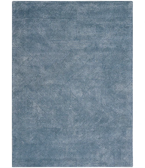 Michael Amini Ma30 Star Area Rug SMR01 Blue 4' x 6'