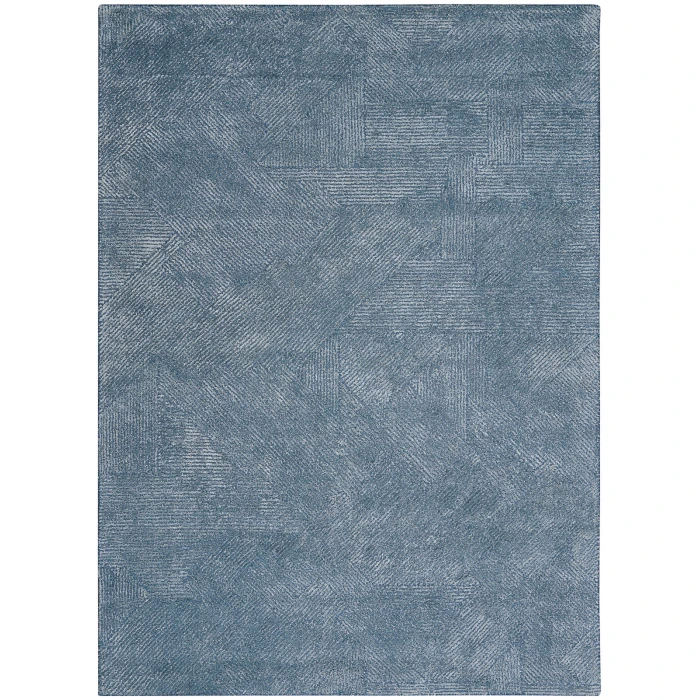 Michael Amini Ma30 Star Area Rug SMR01 Blue 4' x 6'