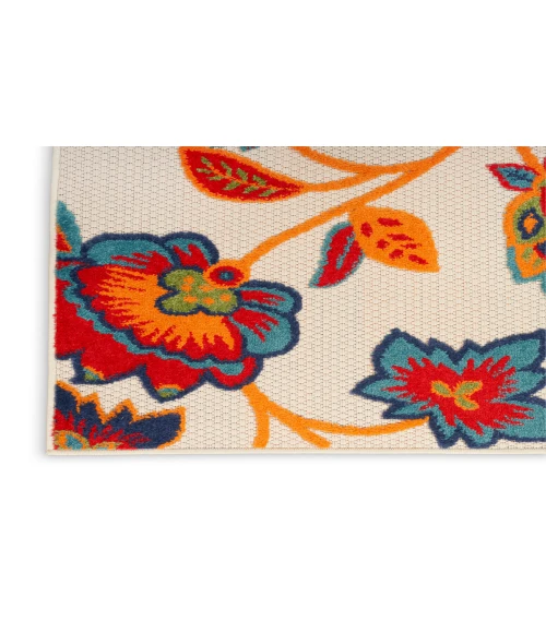 Nourison Aloha Multicolor ALH31 2 ft. X 6 ft. Rectangle Rug