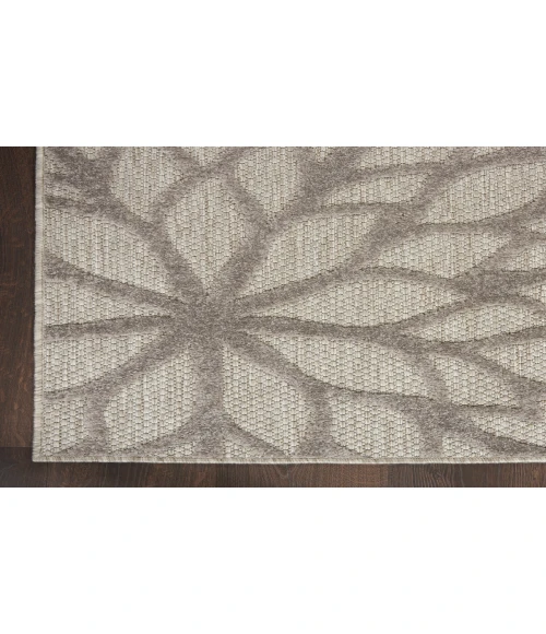 Nourison Aloha Silver Grey ALH05 9 ft. X 12 ft. Rectangle Rug