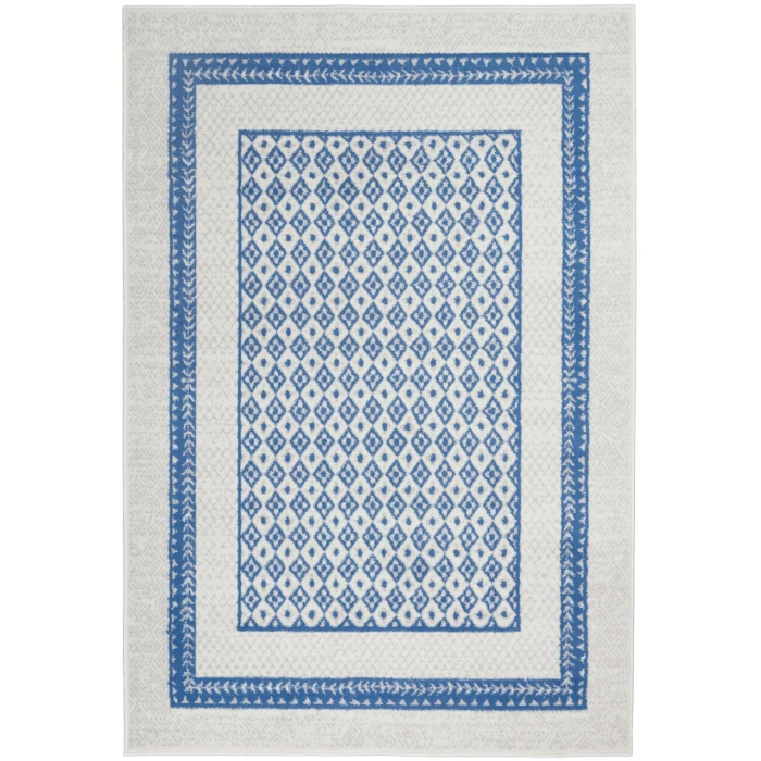 Nourison Whimsicle Area Rug WHS13-Ivory Blue