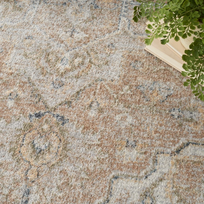 Nourison Astra Machine Washable Area Rug ASW12 Beige