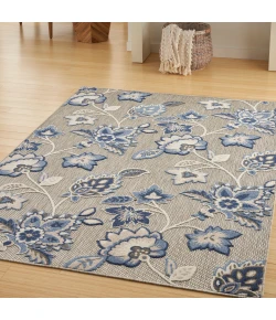 Nourison Home Aloha ALH31 Blue Grey 7 ft. 10 in. X 10 ft. 6 in. Area Rug