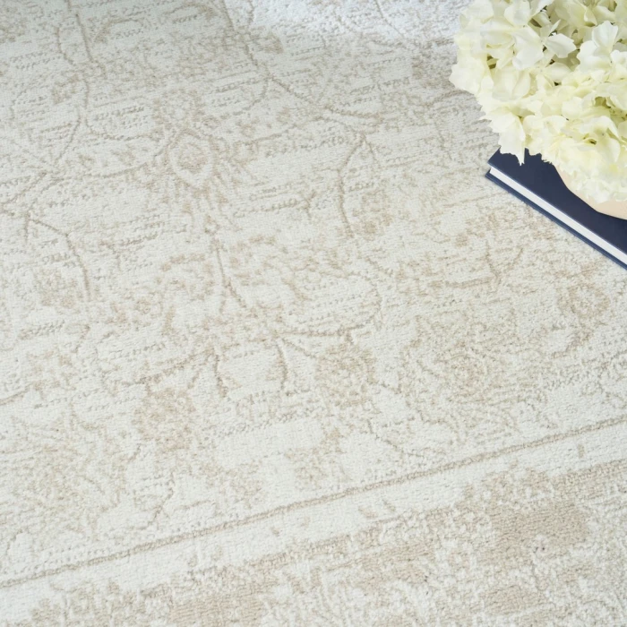 Nourison Dekor Ivory Taupe DEK09 10ft. x 14ft. Rect. Rug