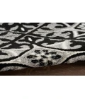 Nourison Aloha Black White ALH34 2 ft. 8 in. X 4 ft. Rectangle Rug