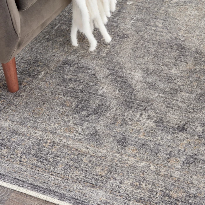 Nourison Starry Nights Area Rug STN05-Charcoal/Creme