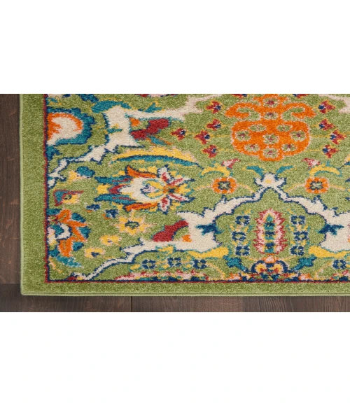 Nourison Allur Sage Ivory ALR03 2 ft. 3 in. X 10 ft. Rectangle Rug