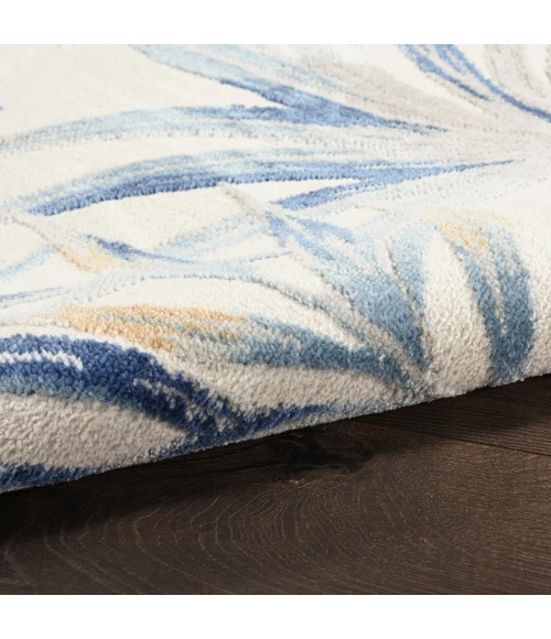 Nourison Seaside Area Rug SDS02 Ivory Blue
