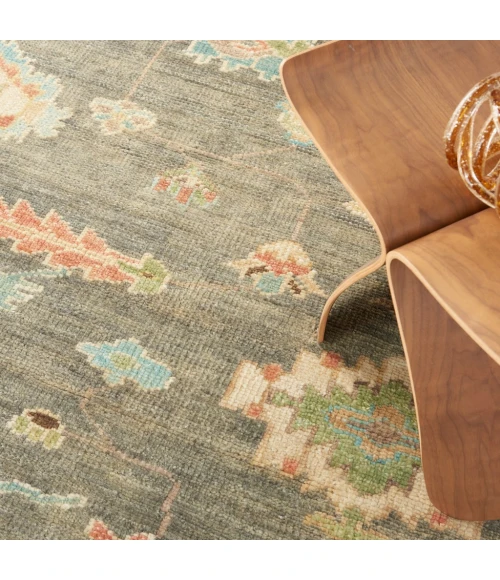 Nourison Odessa Area Rug ODS02-Dark Grey Multicolor