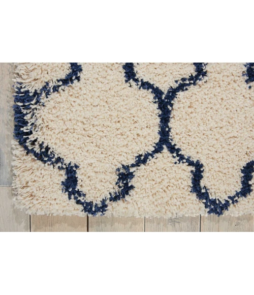 Nourison Amore Runner Area Rug AMOR2-Ivory/Blue