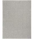 Nourison Natural Texture Ivory Grey NTX01 5 ft. X 7 ft. Rect. Rug