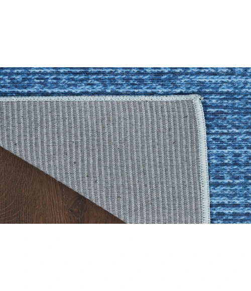 Nourison Nourison Washables Blue NWB03 5 ft. 2 in. X 7 ft. Rectangle Rug