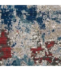 Nourison Artworks Area Rug ATW01-Navy/Brick