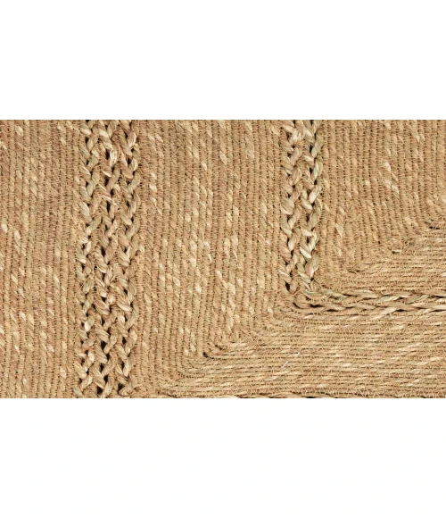 Nourison Natural Seagrass Natural NSG01 4 ft. X 6 ft. Rectangle Rug