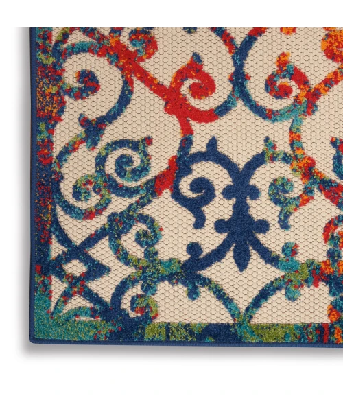 Nourison Aloha Area Rug ALH21 Multicolor 9' x 12'