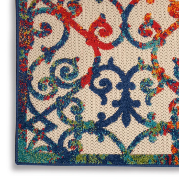 Nourison Aloha Area Rug ALH21 Multicolor 9' x 12'