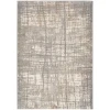 Calvin Klein CK950 Rush CK950 Ivory Grey 3 ft. 2 in. X 5 ft. Area Rug