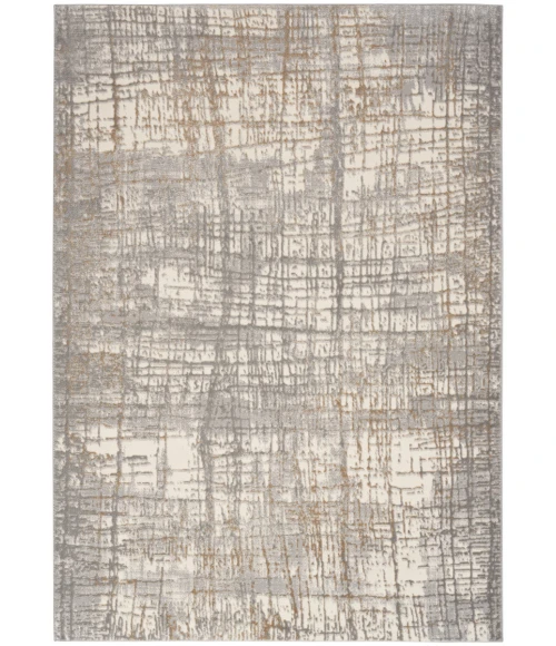 Calvin Klein Rush Area Rug CK950 Ivory/Grey