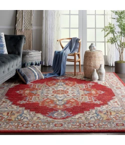 Nourison Home Majestic MST05 Red 8 ft. 6 in. X 11 ft. 6 in. Area Rug