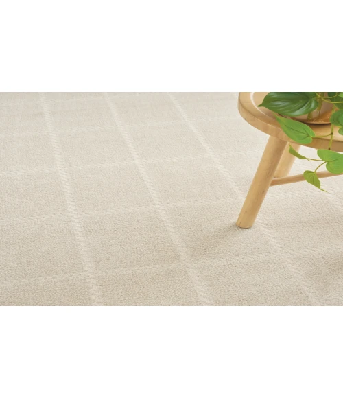 Nourison Serenity Home Ivory Cream SRH05 5 ft. 3 in. X 7 ft. 3 in. Rectangle Rug