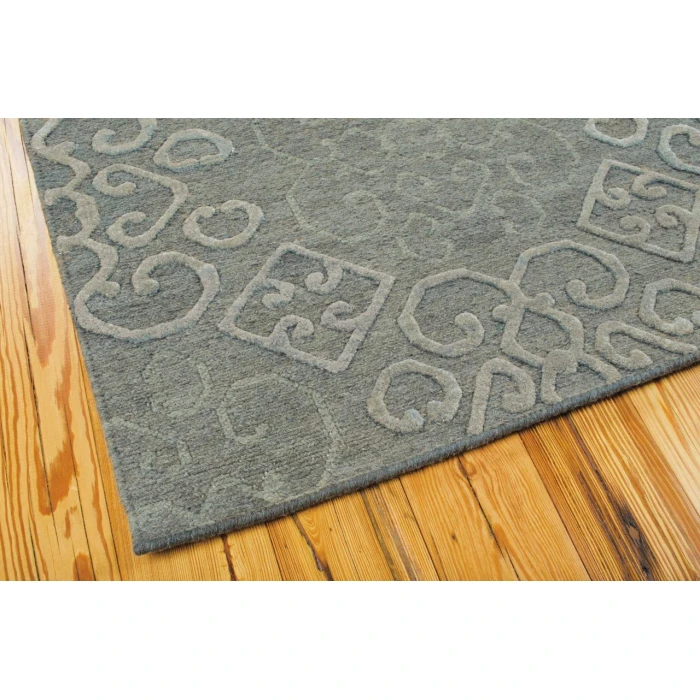 Nourison Home Ambrose Grey AMB01 5ft.6in. x 7ft.5in. Rect. Rug