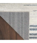 Nourison Astra Machine Washable Area Rug ASW04 Ivory Blue