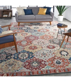 Nourison Home Parisa PSA05 Multicolor 9 ft. 9 in. X 13 ft. 9 in. Area Rug