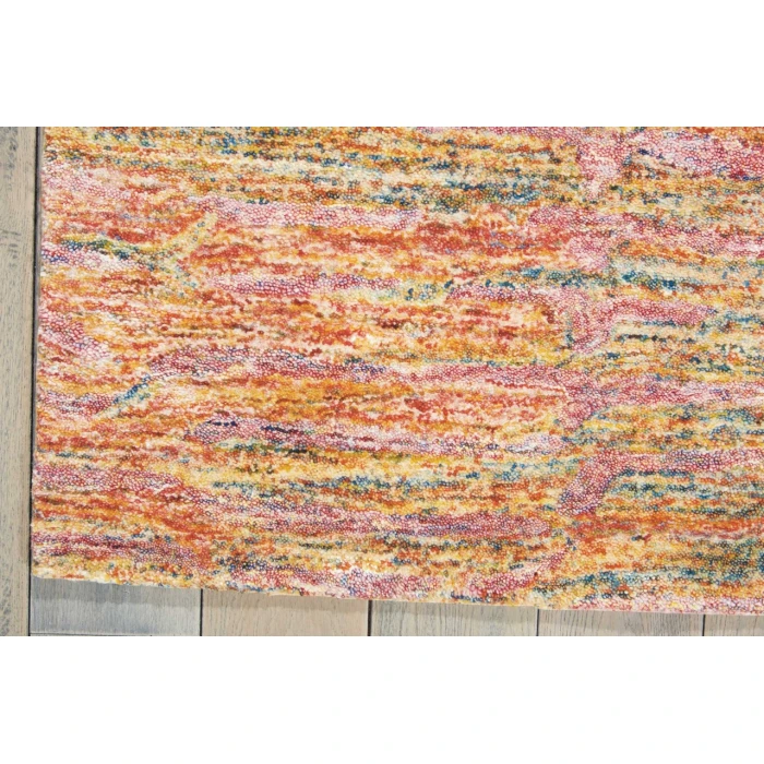 Nourison Gemstone Area Rug GEM01-Fire Opal