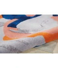 Portfolio Portfolio Woodson & Rummerfield Navy WR500 8 ft. X 10 ft. Rect. Rug