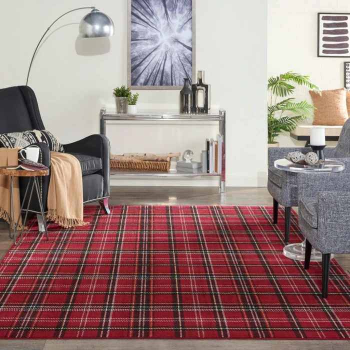 Nourison Grafix Area Rug GRF03-Red