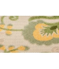 Nourison Aloha Ivory Green ALH17 7 ft. 10 in. X 10 ft. 6 in. Rectangle Rug