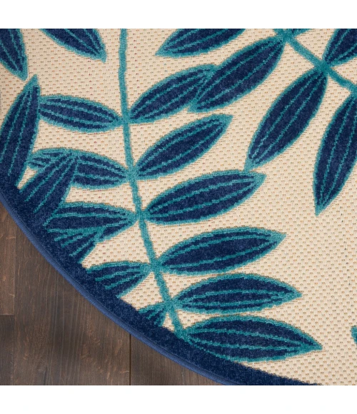 Nourison Aloha Area Rug ALH18-Navy