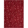 Nourison Home Grafix GRF15 Red 7 ft. X 10 ft. Area Rug